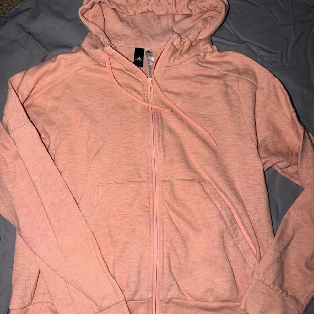 Adidas Women's Pink Hoodie
